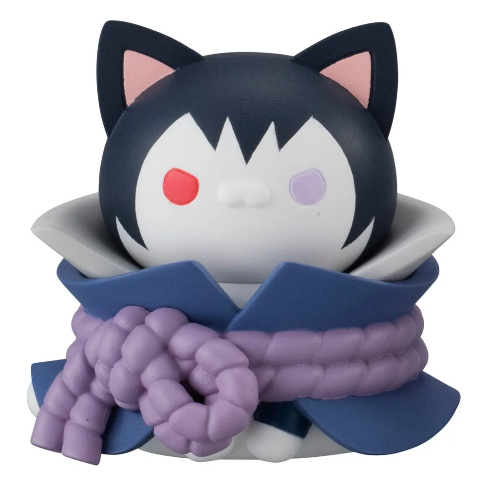 Naruto Shippuden Mega Cat Project Trading Figure 3 cm Nyaruto! Last Battle Ver. Blind Box Assortment (8)